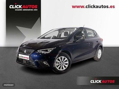 Usado Seat Ibiza Style 110 CV (80 kW) 2023 Azul Berlina