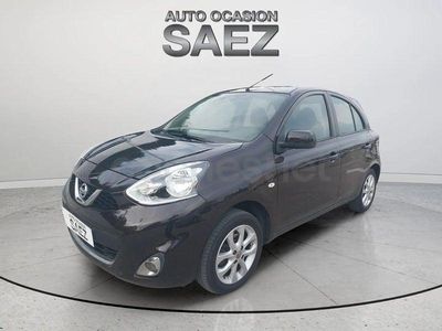 Usado Nissan Micra Acenta 80 CV (58 kW) 2015 Granate Utilitario