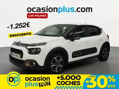Begagnad Citroën C3 PureTech 83 HK (61 kW) 2023 Vit Halvkombi