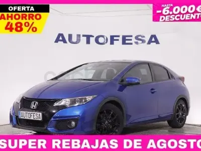 Usado Honda Civic Sport 142 CV (104 kW) 2016 Azul Berlina