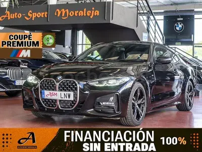 Begagnad BMW 420 Sport Line 184 HK (135 kW) 2021 Svart Sportkupé