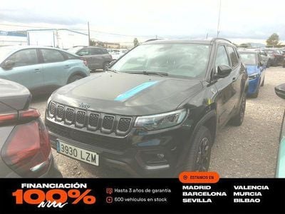 Negro Usado 2022 Jeep Compass Trailhawk SUV | 22.850 € (Precio justo)