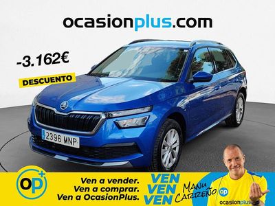 Usado Skoda Kamiq Ambition 110 CV (80 kW) 2024 Azul SUV