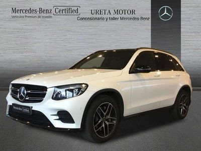 Usado Mercedes GLC220 170 CV (125 kW) 2019 Blanco SUV