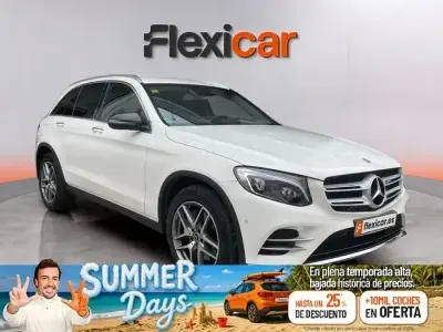 Usado Mercedes GLC220 170 CV (125 kW) 2018 Blanco SUV