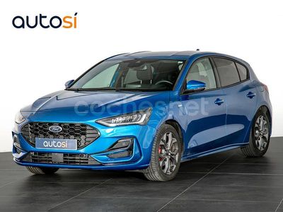 Azul Usado 2022 Ford Focus ST-Line Berlina | 19.390 € (Precio justo)