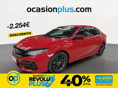 Usado Honda Civic Elegance 126 CV (92 kW) 2022 Rojo
