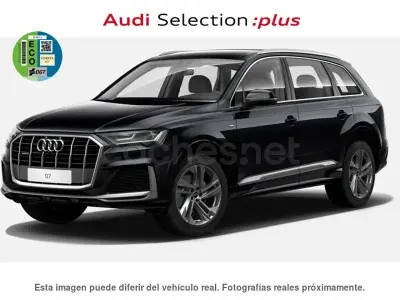 Usado Audi Q7 S-Line 286 CV (210 kW) 2021 Negro SUV