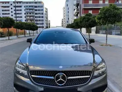 Usado Mercedes CLS350 Shooting Brake 258 CV (189 kW) 2017 Gris / plata Familiar