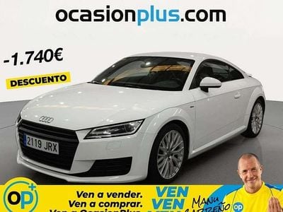 Usado Audi TT S-Line 180 CV (132 kW) 2016 Blanco Coupe