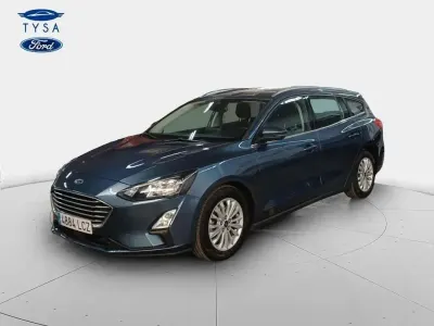 Usado Ford Focus Titanium 120 CV (88 kW) 2019 Azul Familiar