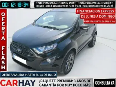 Usado Ford Ecosport ST-Line 125 CV (91 kW) 2022 Negro SUV