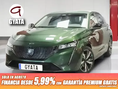 Usado Peugeot 308 Allure 130 CV (95 kW) 2022 Verde Berlina