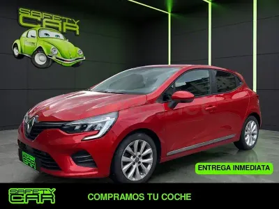Usado Renault Clio V Intens 90 CV (66 kW) 2021 Rojo Berlina