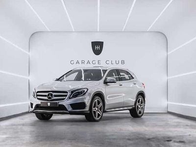 Usado Mercedes GLA220 AMG line 177 CV (130 kW) 2016 Plateado SUV
