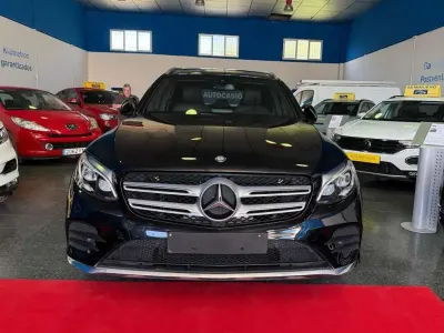 Usado Mercedes GLC220 Exclusive 170 CV (125 kW) 2015 Negro SUV