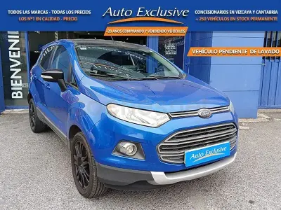 Usado Ford Ecosport Titanium 125 CV (91 kW) 2016 Azul SUV