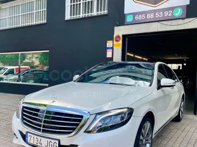Usado Mercedes S350 258 CV (189 kW) 2016 Blanco Berlina