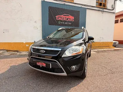 Usado Ford Kuga Trend 136 CV (100 kW) 2010 Negro SUV