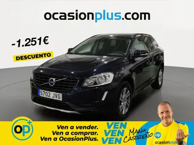 Käytetty Volvo XC60 Kinetic 150 HP (110 kW) 2016 Sininen Katumaasturi