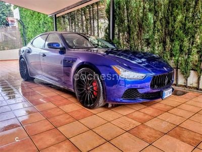 Usado Maserati Ghibli 410 CV (301 kW) 2017 Azul Berlina