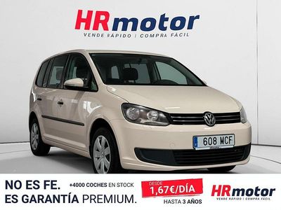 Usado VW Touran Advance 150 CV (110 kW) 2016 Beige Monovolumen