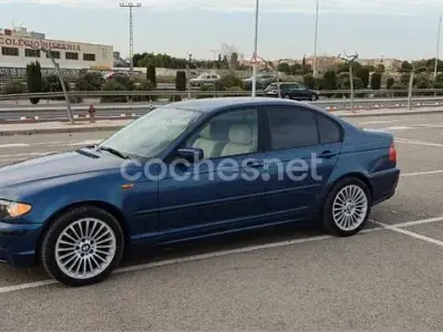 Usado BMW 318 118 CV (86 kW) 2001 Azul Berlina