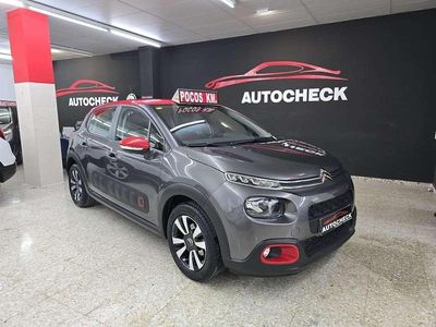 Usado Citroën C3 Feel 82 CV (60 kW) 2020 Gris Utilitario