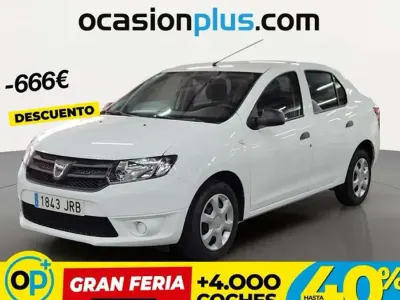Usado Dacia Logan Ambiance 75 CV (55 kW) 2016 Blanco Utilitario
