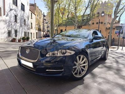 Usado Jaguar XJ Premium Luxury 340 CV (250 kW) 2012 Azul Berlina