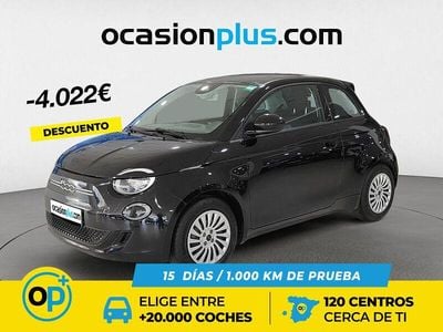 Negro Usado 2022 Fiat 500e Action Utilitario | 12.350 € (Precio justo)