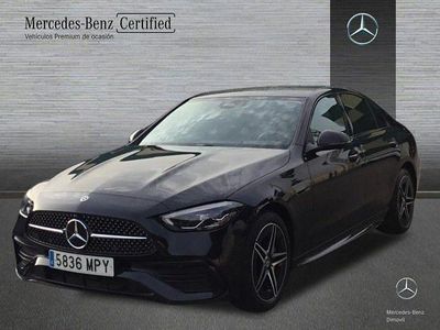 Negro obsidiana Usado 2024 Mercedes C300e AMG line | 44.900 € (Super precio)