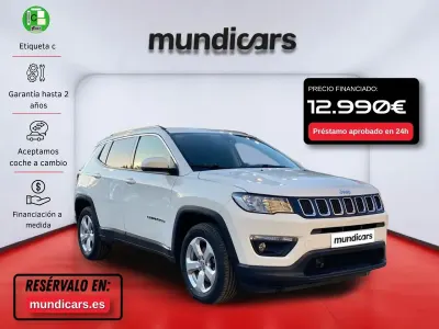Usado Jeep Compass Longitude 141 CV (103 kW) 2018 Blanco SUV