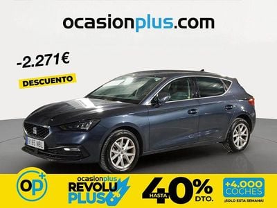 Usado Seat Leon Style 116 CV (85 kW) 2025 Gris Berlina