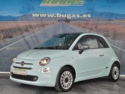 Usado Fiat 500C Lounge 70 CV (51 kW) 2020 Verde Descapotable