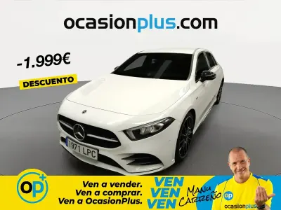 Usado Mercedes A180 116 CV (85 kW) 2021 Blanco Berlina