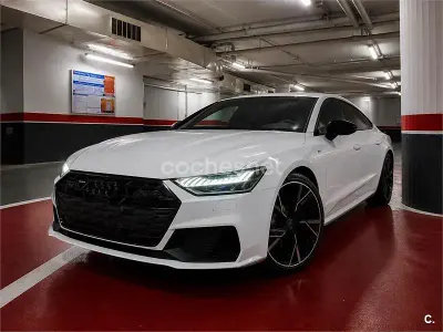Usado Audi A7 S-Line 245 CV (180 kW) 2024 Blanco Berlina