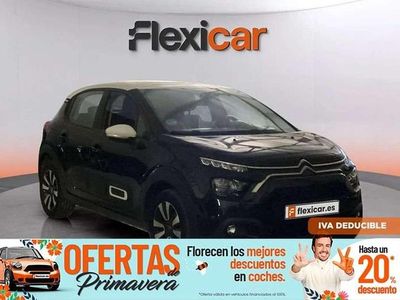 Usado Citroën C3 Feel 82 CV (60 kW) 2022 Negro Utilitario