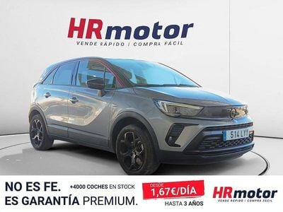Usado Opel Crossland X GS Line 110 CV (80 kW) 2022 Gris / plata SUV