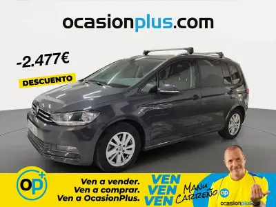 Usado VW Touran Advance 150 CV (110 kW) 2020 Gris Monovolumen