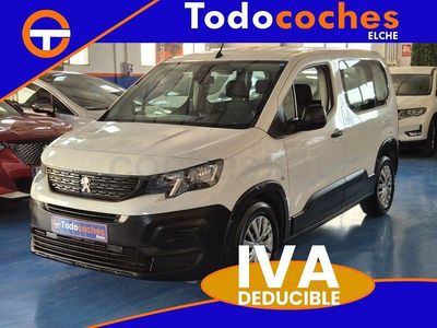 Usado Peugeot Rifter Access 100 CV (73 kW) 2019 Blanco Monovolumen