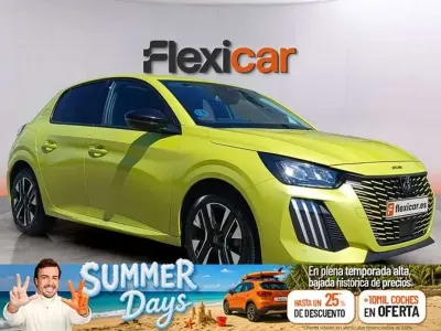 Usado Peugeot 208 Allure 101 CV (74 kW) 2025 Amarillo Utilitario