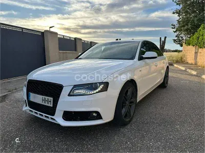 Usado Audi A4 S-Line 136 CV (100 kW) 2012 Blanco Berlina