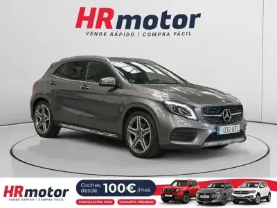 Usado Mercedes GLA200 136 CV (100 kW) 2017 Gris / plata SUV