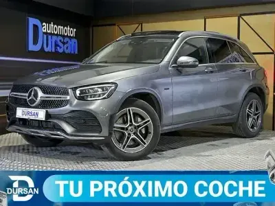 Usado Mercedes GLC300e 313 CV (230 kW) 2021 Gris SUV