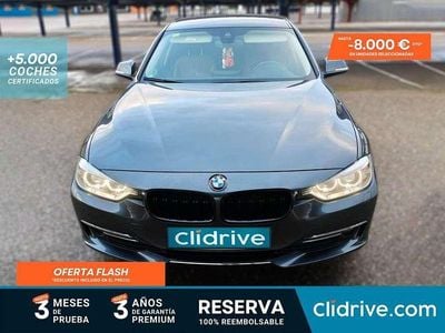 Usado BMW 320 Efficient Dynamics 163 CV (119 kW) 2015 Negro Berlina