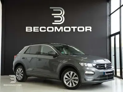 Usado VW T-Roc Advance 110 CV (80 kW) 2022 Gris SUV
