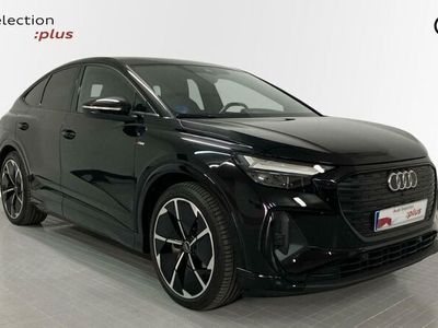 usado Audi Q4 e-tron Black line edition 40 e-tron 82kWh 150 kW (204 CV) en Valencia