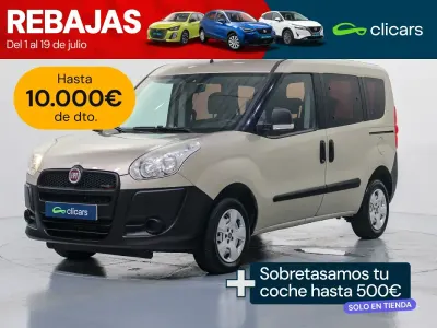 Usado Fiat Doblò Active 90 CV (66 kW) 2015 Amarillo Monovolumen