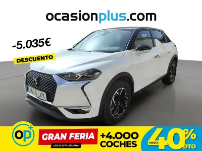 Usado DS Automobiles DS3 Crossback So Chic 131 CV (96 kW) 2020 Blanco SUV
